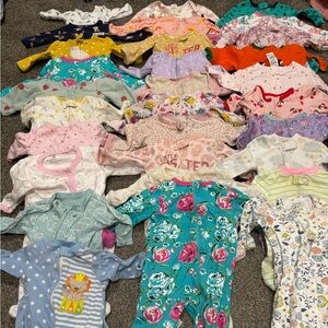 (30) 0-3 month and newborn baby sleepers.